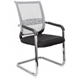Кресло LUCAS серый/черный