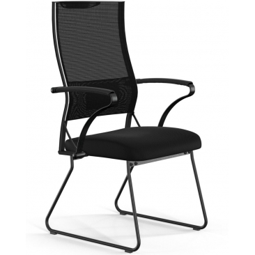Кресло SIT AIR-180 B2-290K YP99+UMF(X1) /Km00/Wh00/K15bL(F58) черный
