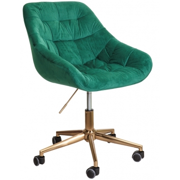 Кресло BALI зеленый/золото