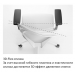 Кресло DOT PRO коричневый/черный