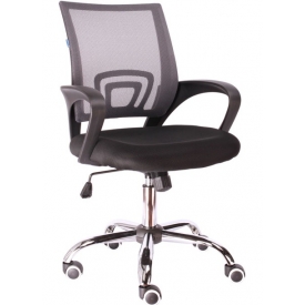 Кресло EP-696 черный/серый
