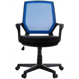 Кресло STEP синий/черный