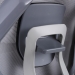 Кресло ATOM GREY сетка серый