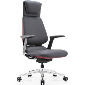 Кресло ГУЧЧИ черный/бордо