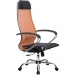Кресло МЕТТА-4 оранжевый/черный