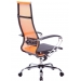 Кресло МЕТТА-7 оранжевый/черный 