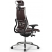 Кресло YOGA 2DM B2-10D темно-коричневый