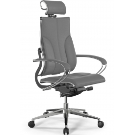 Кресло YOGA 2DM B2-10K серый 