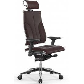 Кресло YOGA 3DE B2-10D темно-коричневый 