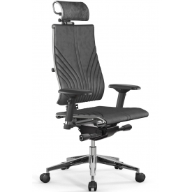 Кресло YOGA 4DF B2-12D темно-серый