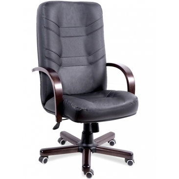 Кресло МИНИСТР ЭКСТРА черный 