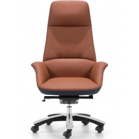 Кресло РАЛЬФ коричневый/серо-зеленый