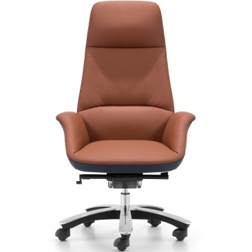 Кресло РАЛЬФ коричневый/серо-зеленый