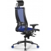 Кресло SAMURAI L2-16D-TS Infinity /Kb09/Nb09/D04P/H13mL-3D(M06.B11.G22.W27) синий-черный