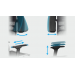 Кресло SAMURAI L2-18D Infinity черный 