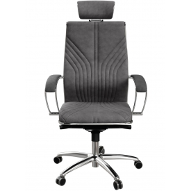 Кресло САМУРАЙ L2-13K-GoyaLE темно-серый