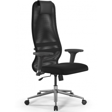 Кресло SIT 8 B1-8D X1+UMF(X1) /Uh00/Wh00/D02P(M09.B23.G18.W01) черный