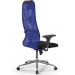 Кресло SIT 8 B1-8D X1+UMF(X1) /Uh00/Wh00/D02P(M09.B23.G18.W01) черный/синий