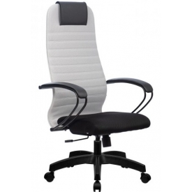 Кресло SU-BK130-10 светло-серый/черный