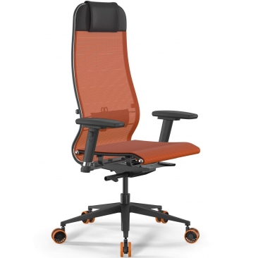 Кресло SYNCHROSIT 10 B1-104D X2 /Um00/Nb00/D03P(M23.B11.G19.W35) оранжевый