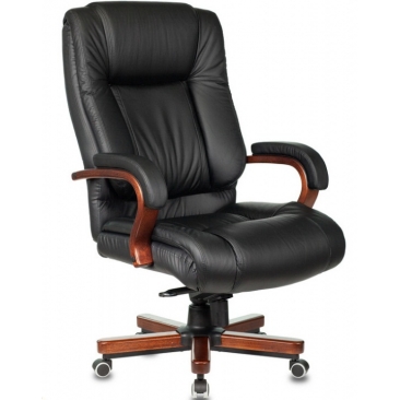 Кресло T-9925 WALNUT черный