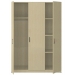 Шкаф 3-х дверный комбинированный (ВхШхГ)1800х1290х520